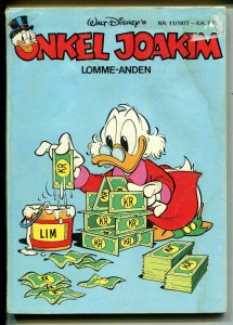 Onkel Joakim #11 1977-Disney-Danish-Uncle Scrooge-Carl Barks-Mickey Mouse-VG