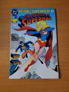 Adventures of Superman #502 ~ NEAR MINT NM ~ 1993 DC Comics