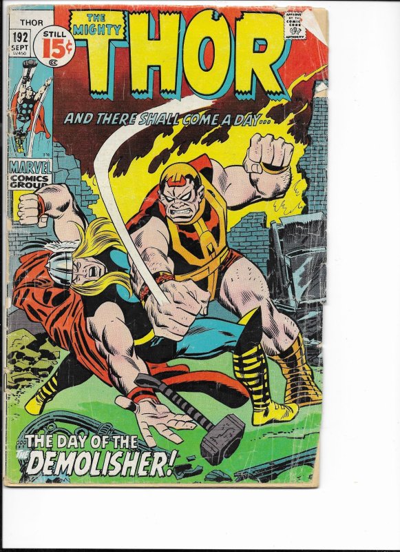 Thor #192  (1971)