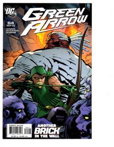 5 Green Arrow DC Comic Books # 60 61 62 63 64 Deathstroke Brick Queen Hawke BH27