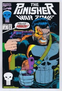 Punisher War Zone #7 ORIGINAL Vintage 1992 Marvel Comics