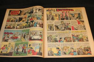 1950 Sunday Mirror Weekly Comic Section February 12th (VF) Superman Bob Hope App