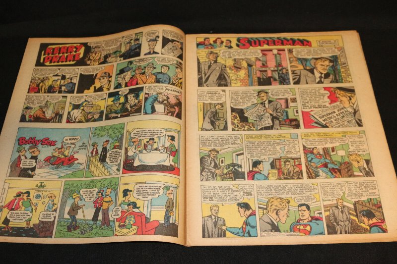 1950 Sunday Mirror Weekly Comic Section February 12th (VF) Superman Bob Hope App