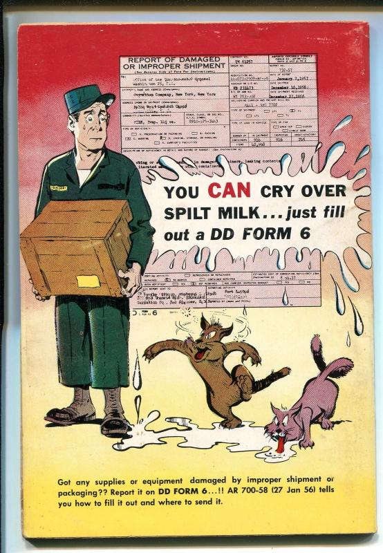 PS  THE PREVENTIVE MAINTENANCE MONTHLY #54-1957-WILL EISNER COVER-vg