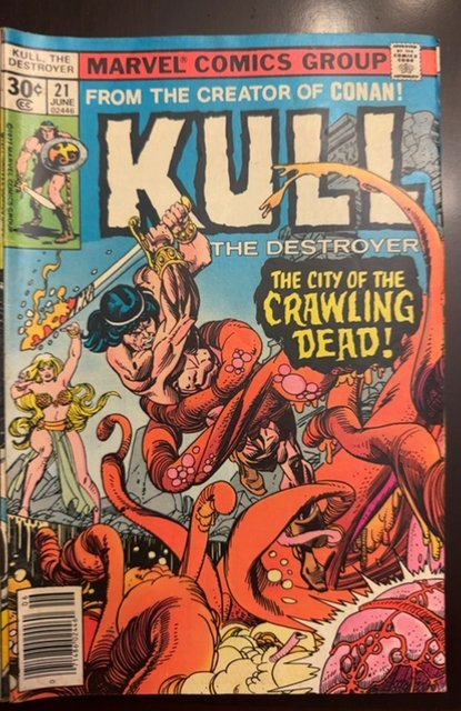 Kull the Destroyer #21 (1977) Kull 