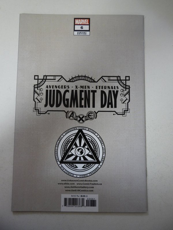 A.X.E.: Judgment Day #6 Nakayama Cover (2022) VF+ Condition