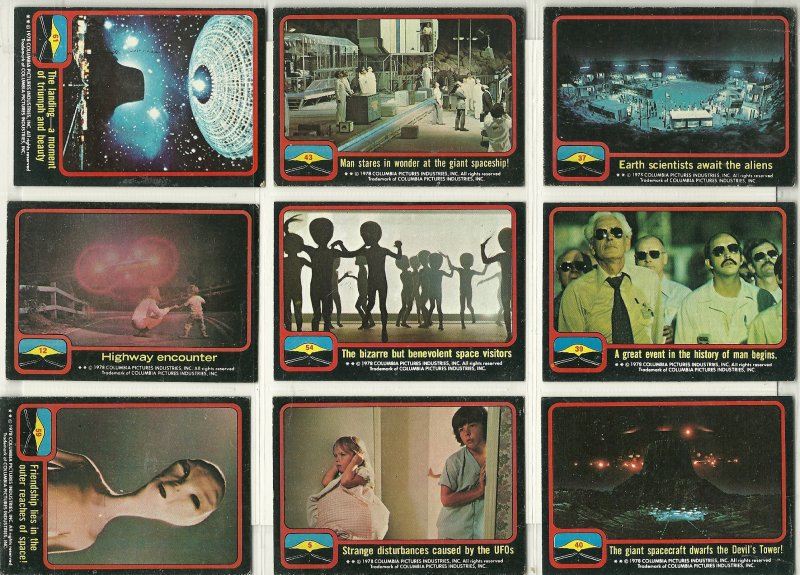 Close Encounters of the Third Kind Trading Cards