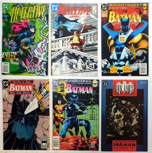 Batman Lot 6 #433, 509, Dectective 594, 646, 667, Legends 5 1989 DC Comics