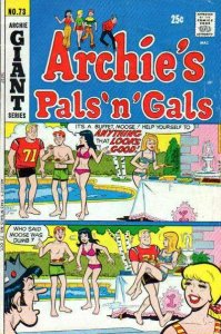 Archie's Pals 'n Gals #73 GD ; Archie | low grade comic October 1972 Bikini Cove