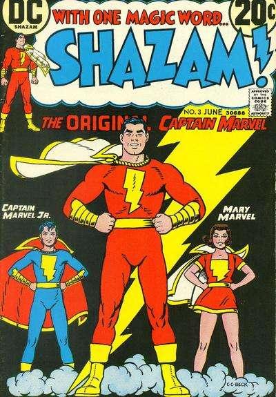 Shazam! (1973 series) #3, Fine+ (Stock photo)