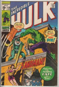Incredible Hulk #138 (Apr-71) VF+ High-Grade Hulk