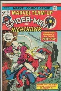 Marvel Team Up #33 ORIGINAL Vintage 1975 Spiderman Nighthawk