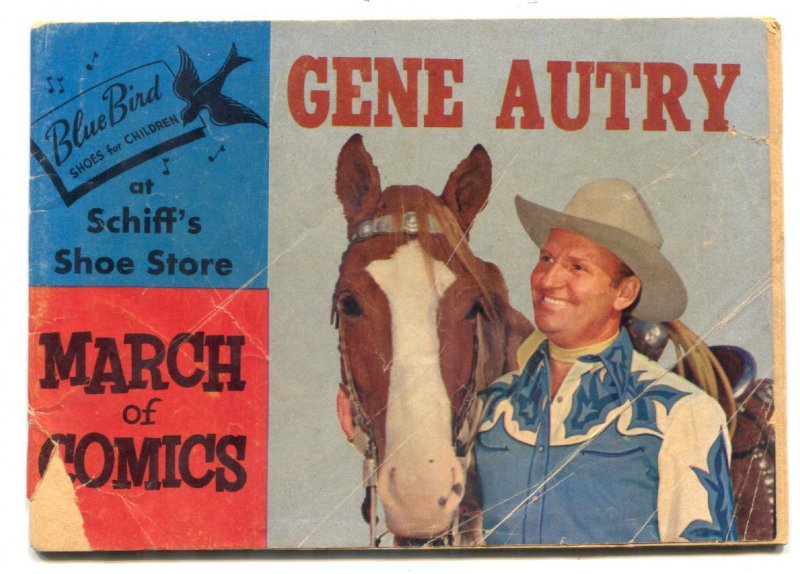 March of Comics #135 1955-Gene Autry- Promo Comic G