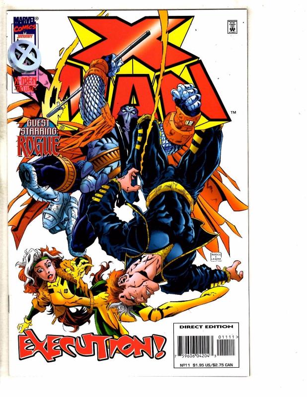 Lot Of 10 X-Man Marvel Comic Books # 1 4 5 6 7 8 9 10 11 12 Wolverine Storm J266