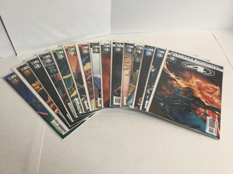 Fantastic Four Marvel Knights 1-15 Lot Set Run Nm Near Mint Marvel Comics A39