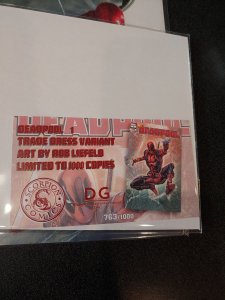 Deadpool #1 Rob Liefeld Variant ​1 Trade Dress Variant LTD to 1,000