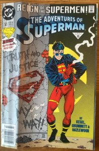 Adventures of Superman #501 (1993) Superboy 