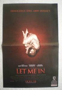 LET ME IN Promo Poster, Vampire, 11x17, 2010, Unused, more Promos in store