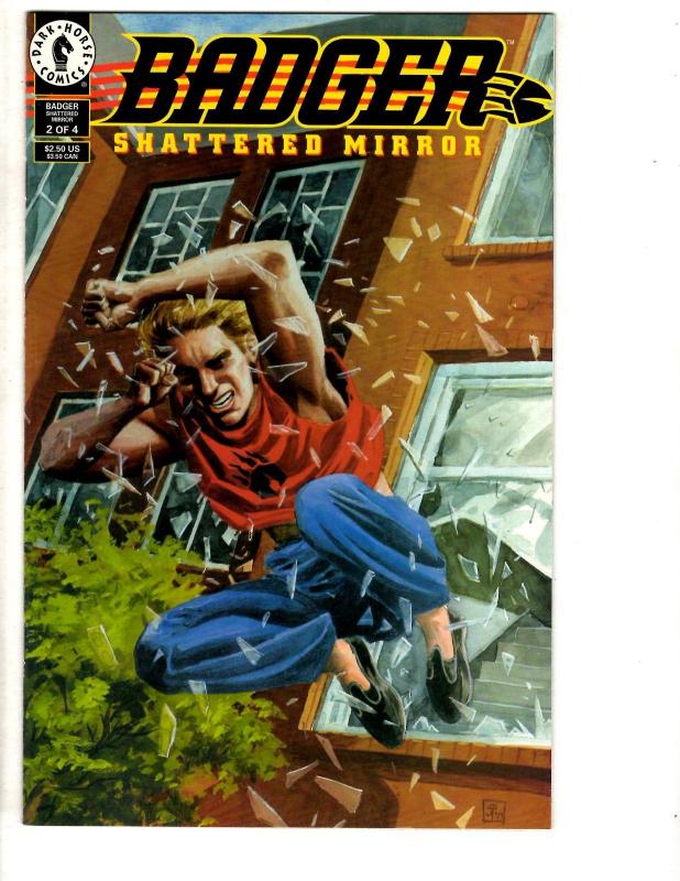 Lot Of 6 Badger Dark Horse Comics # 1 2 3 4 Shattered Mirror + # 1 2 ZenPop CR27