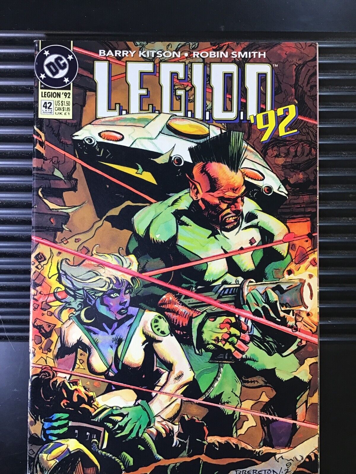 L.E.G.I.O.N. 42 (1992) FVF DC Comic Comic Books Modern Age, DC Comics /