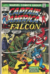 Captain America #174 (1974) Captain America and the Falcon