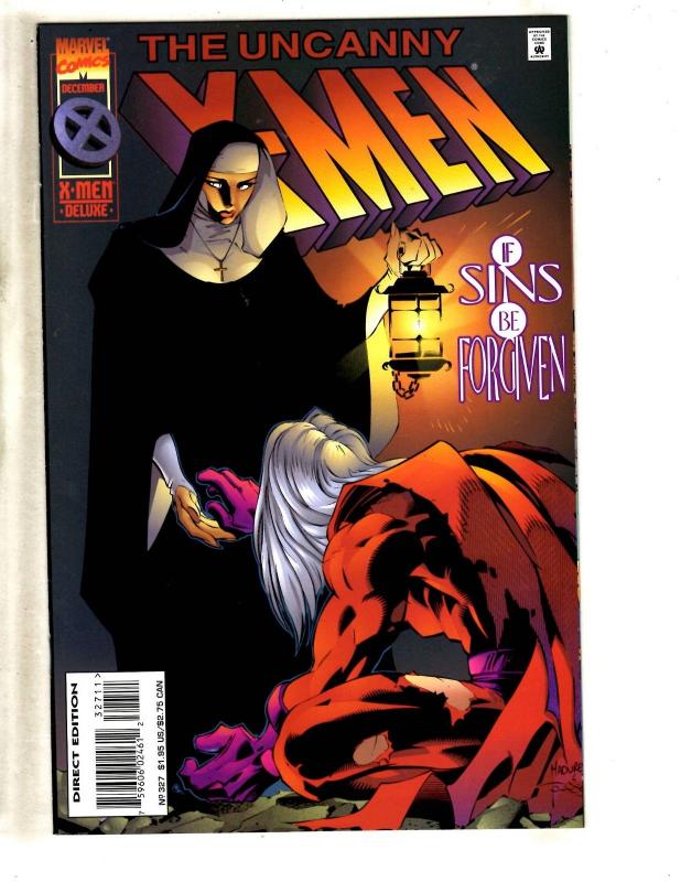 10 Uncanny X-Men Marvel Comic Books #319 320 321 322 323 324 325 326 327 328 DB9