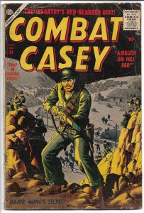 Combat Casey 34 - Final issue - Vol. 1, July 1957 (GD+)