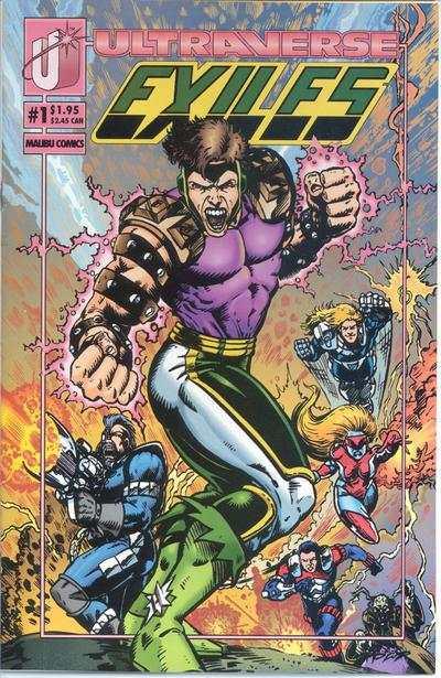 Exiles (1993 series)  #1, NM (Stock photo)