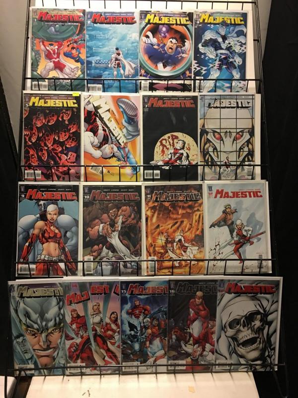 MAJESTIC (2005 WS) 1-17 complete - bagged & boarded !