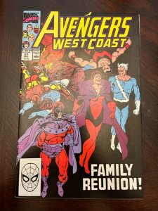 Avengers West Coast #57 Direct Edition (1990)