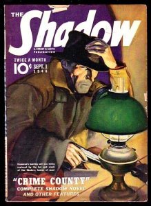 THE SHADOW-SEP 1 1940-CRIME COUNTRY VG
