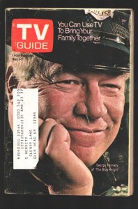 MAG: TV Guide  5/1/1976-George Kennedy-The Blue Knight cover-New York Metro e...