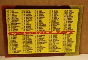 1993 Marvel Universe #180 Checklist