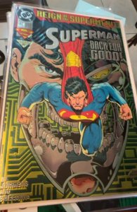 Superman #82 Chromium Cover (1993) Superman 