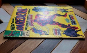 Daredevil #27 GD/VG (Marvel 1967) SPIDER-MAN, MASKED MARAUDER & STILT-MAN Appear