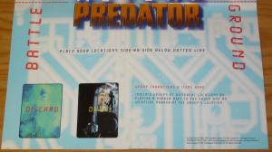 Aliens/Predator poster - promotion for customizable card game 1997