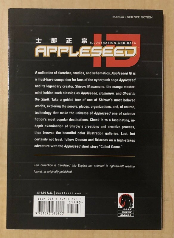 Appleseed ID Illustration and Data MANGA TPB Shirow Masamune