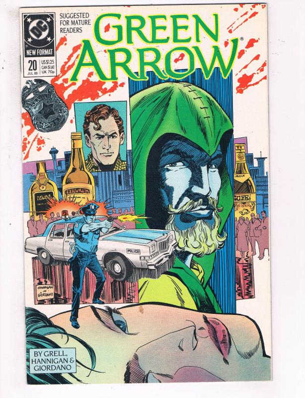 Green Arrow #20 VF DC Comics Arrow TV Show Comic Book Grell DE21