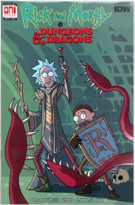 Rick and Morty vs. Dungeons & Dragons #1 Pax Unplugged Cover (2018) Rick and ...