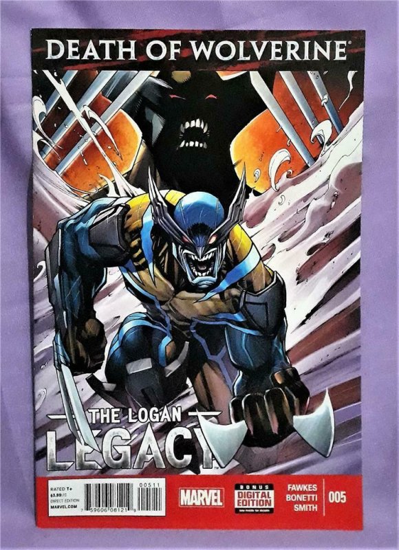 Death of Wolverine THE LOGAN LEGACY #1 - 7 + Life After Logan #1 (Marvel, 2014)!