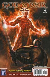 God Of War #4 VF/NM ; WildStorm | Based on Sony Video Game