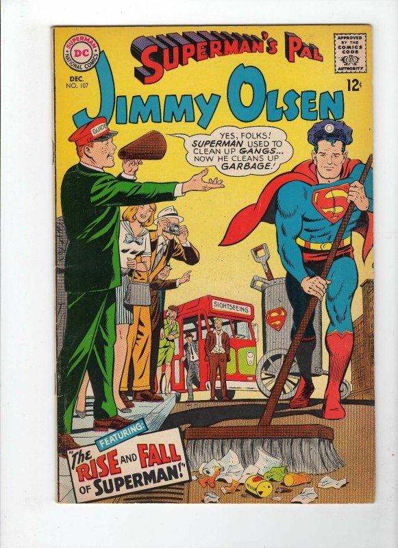 Superman's Pal, Jimmy Olsen #107 (Dec 1967, DC) - Fine