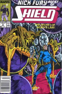 Nick Fury, Agent of S.H.I.E.L.D. (3rd Series) #5 (Newsstand) FN ; Marvel