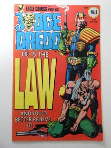 Judge Dredd #1 VG Condition Moisture stain