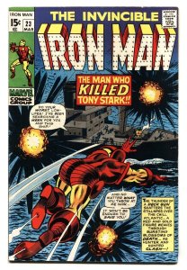 IRON MAN #23 Marvel comic book Avengers-1969