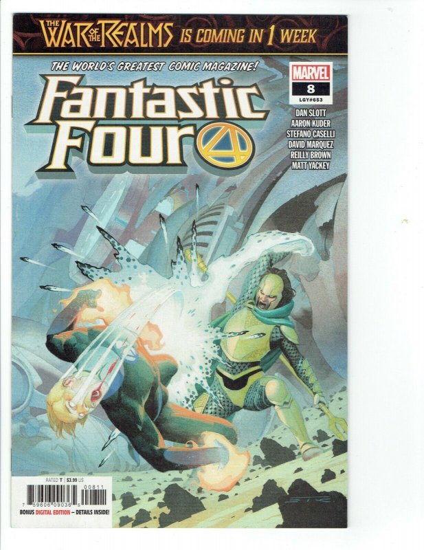 Fantastic Four #8 VF/NM (May 2019) Legacy #653 Marvel Comics 