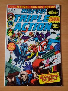 Marvel Triple Action #9 ~ VERY FINE - NEAR MINT NM ~ 1973 Marvel Comics