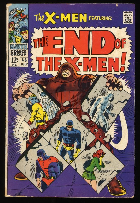 X-Men #46 Juggernaut Appearance!