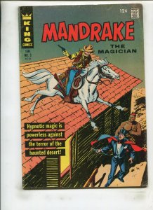 MANDRAKE THE MAGICIAN #3 (4.5) THE DOOMSDAY MAN!! 1967