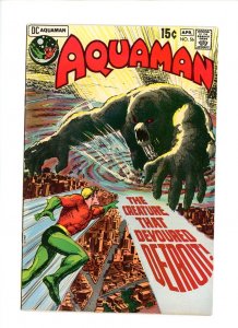 Aquaman #56  1971  F  Nick Cardy Cover!  Jim Aparo Interior Art!  Last Issue!